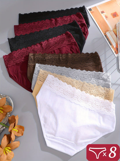 Women's 8-Pack Briefs - Lace Daily Comfort – view 5