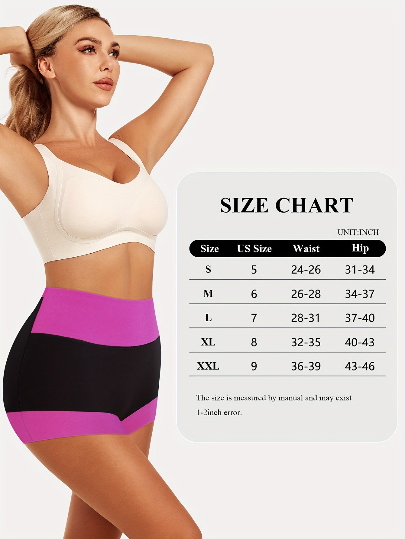 Women’s 8-Pack High-Waist Boyshorts - Breathable Daily Comfort – Mixed colors High-Waist – view 6