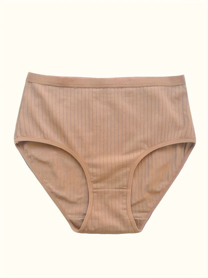 Women’s 8-Pack High-Waist Briefs - Breathable Daily Comfort – Mixed colors Knit – view 2