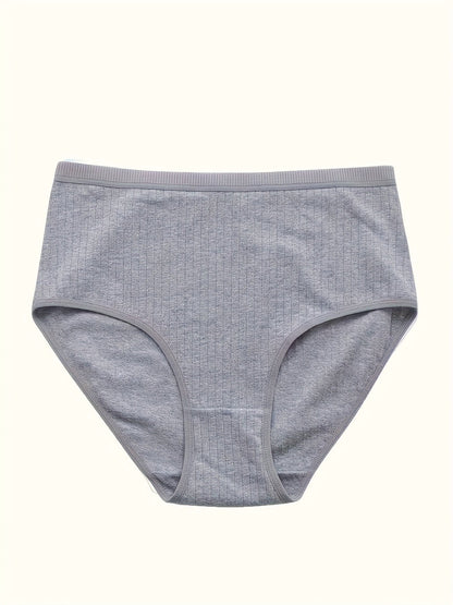 Women’s 8-Pack High-Waist Briefs - Breathable Daily Comfort – Mixed colors Knit – view 5
