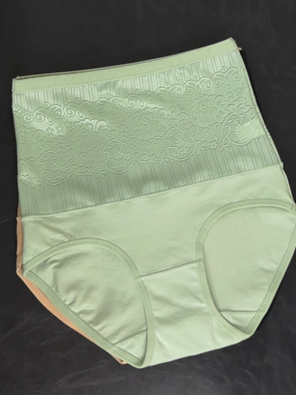 Women’s 8-Pack High-Waist Seamless Briefs - Lace Detail Comfort – view 6