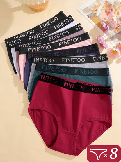 Women's 8-Pack High-Waist Seamless Briefs - Lace Everyday Comfort – view 12
