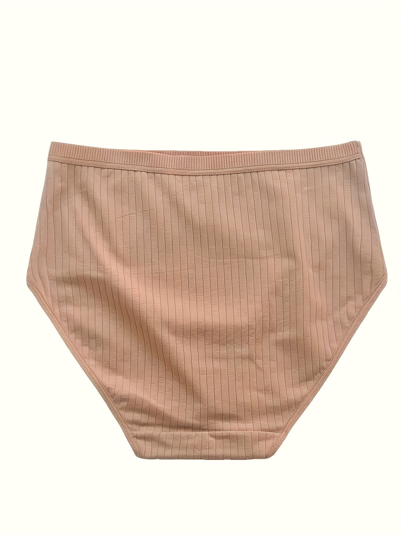 Women's 8-Pack High-Waist Seamless Briefs - Solid Color Everyday Comfort – view 3
