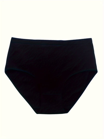 Women's 8-Pack High-Waist Seamless Briefs - Solid Color Everyday Comfort – view 14