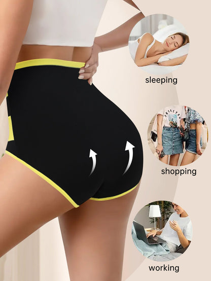 Women’s 8-Pack High-Waist Shapewear Briefs - Tummy Control Support – Mixed colors Mesh – view 10