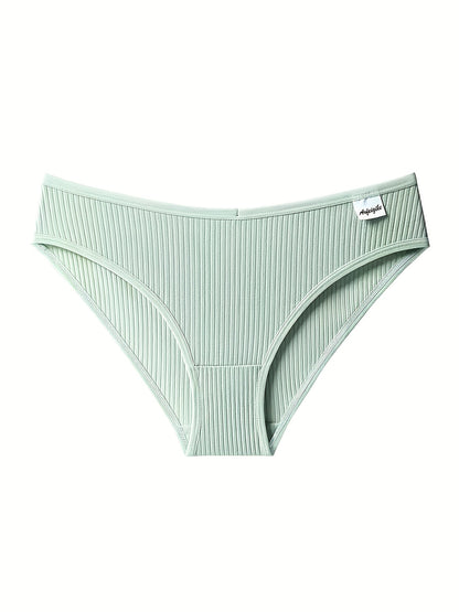 Women's 8-Pack Low-Rise Hipsters - Ribbed Everyday Comfort – view 9