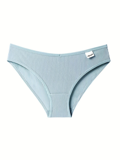 Women's 8-Pack Low-Rise Hipsters - Ribbed Everyday Comfort – view 10