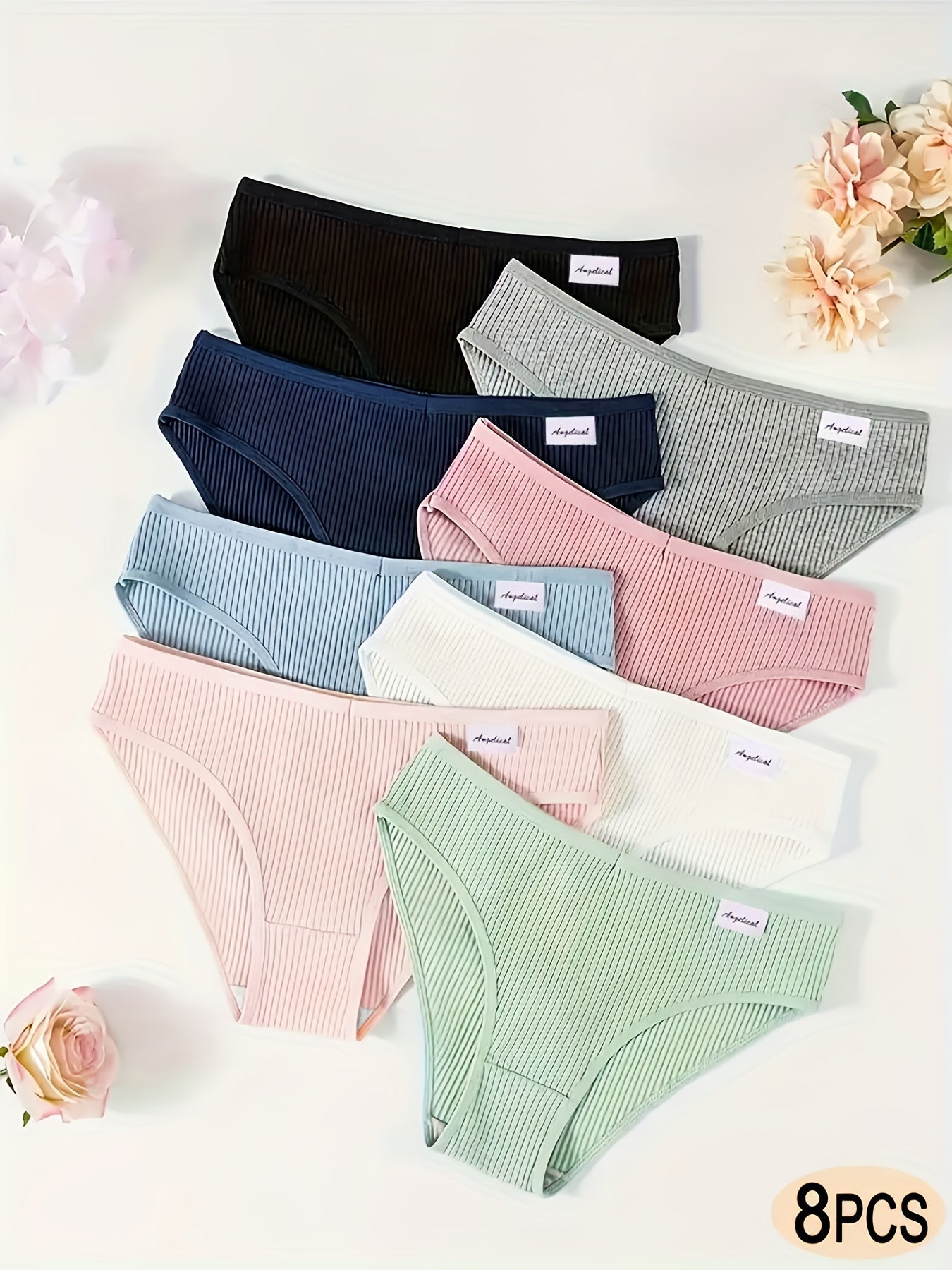 Women’s 8-Pack Seamless Boyshorts - Smooth No-Show Fit – view 2
