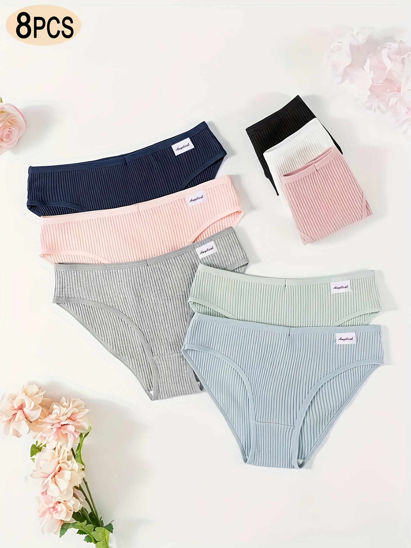 Women’s 8-Pack Seamless Boyshorts - Smooth No-Show Fit – view 3