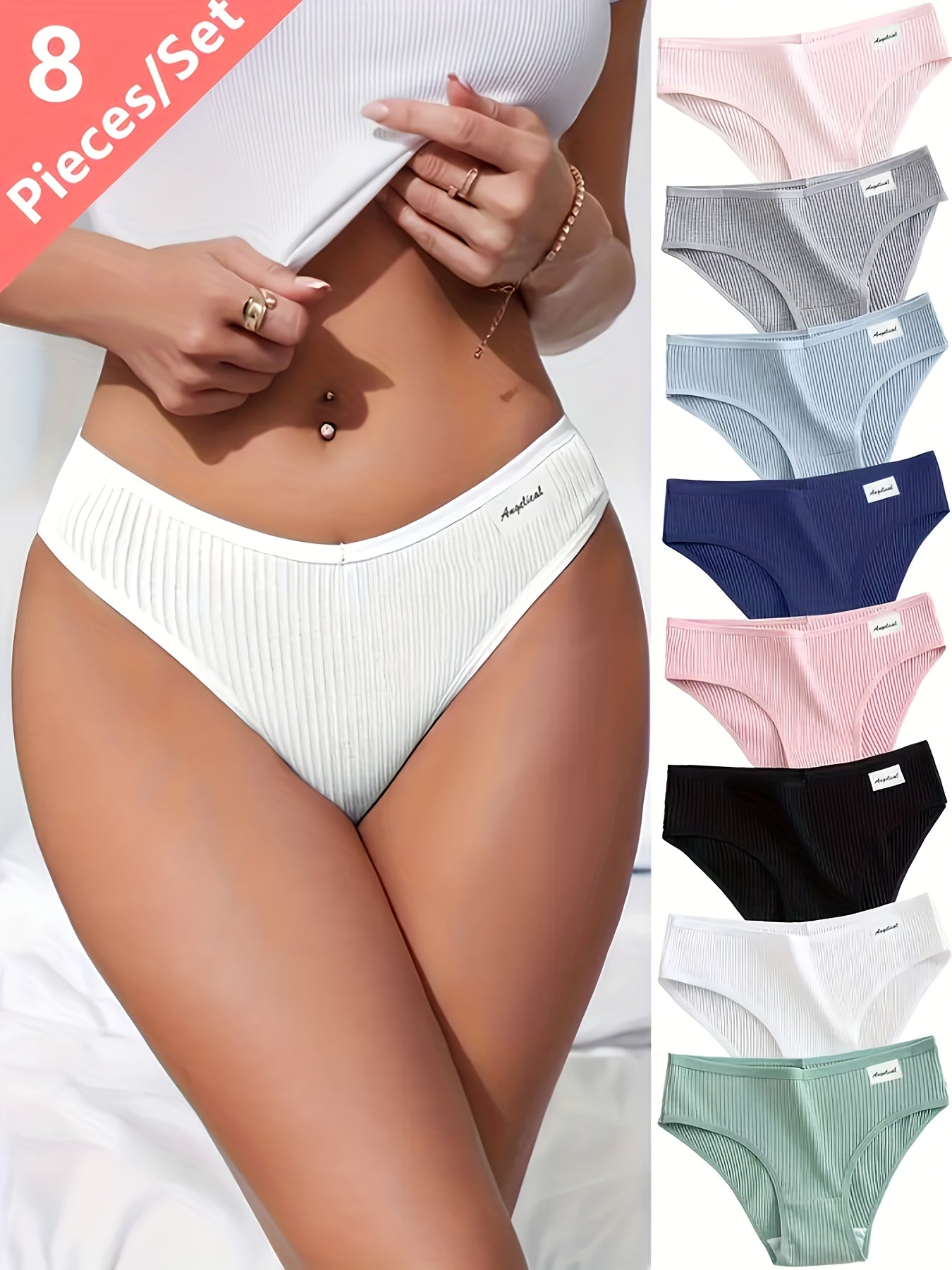 Women’s 8-Pack Seamless Boyshorts - Smooth No-Show Fit – view 13