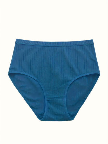 Women's 8-Pack Seamless Briefs - Ribbed Everyday Comfort – view 6