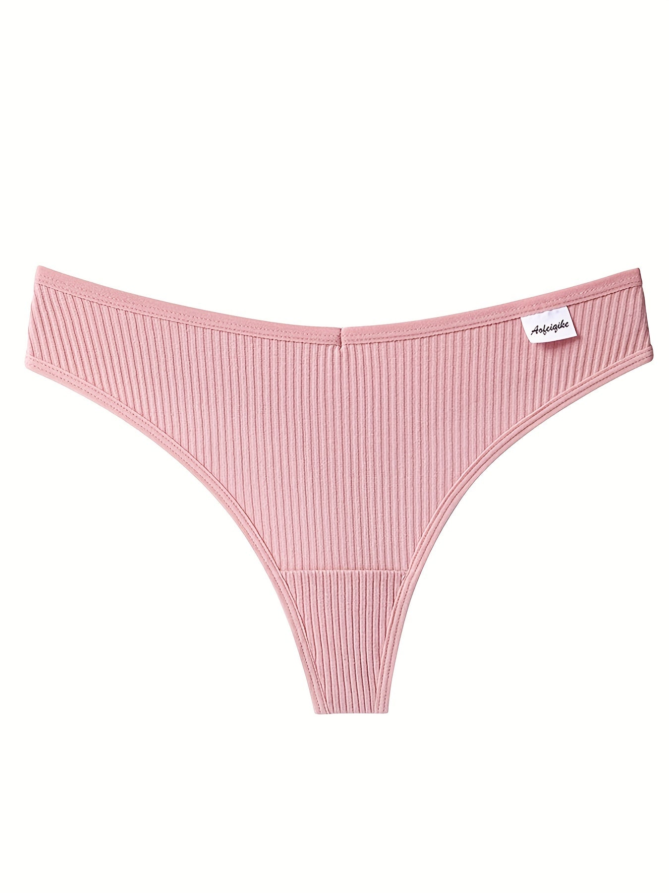 Women's 8-Pack Thongs - Ribbed Everyday Comfort – view 5