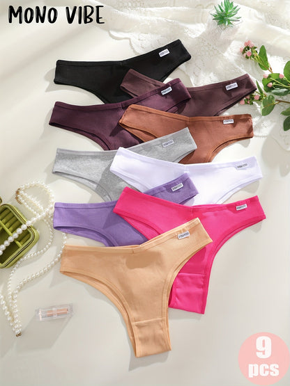 Women’s 9-Pack Briefs - Breathable Daily Comfort – Colorway 46981 – view 4