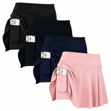 Black + Black + Navy Blue + Pink