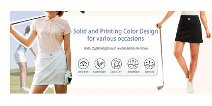 Women's Active Skort - High-Waist Pocket Detail – Black option – view 6