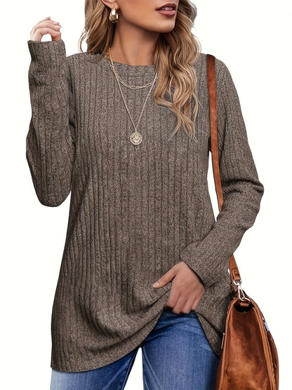 Women's American Flag T-Shirt - Long Sleeve detail view