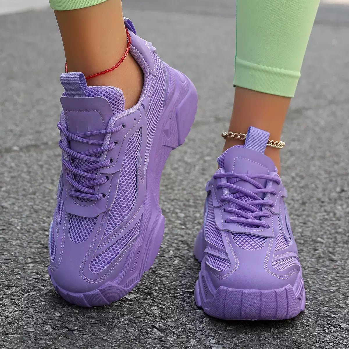 Women's Athletic Shoes – Breathable Cushioned for Active Days – main product image