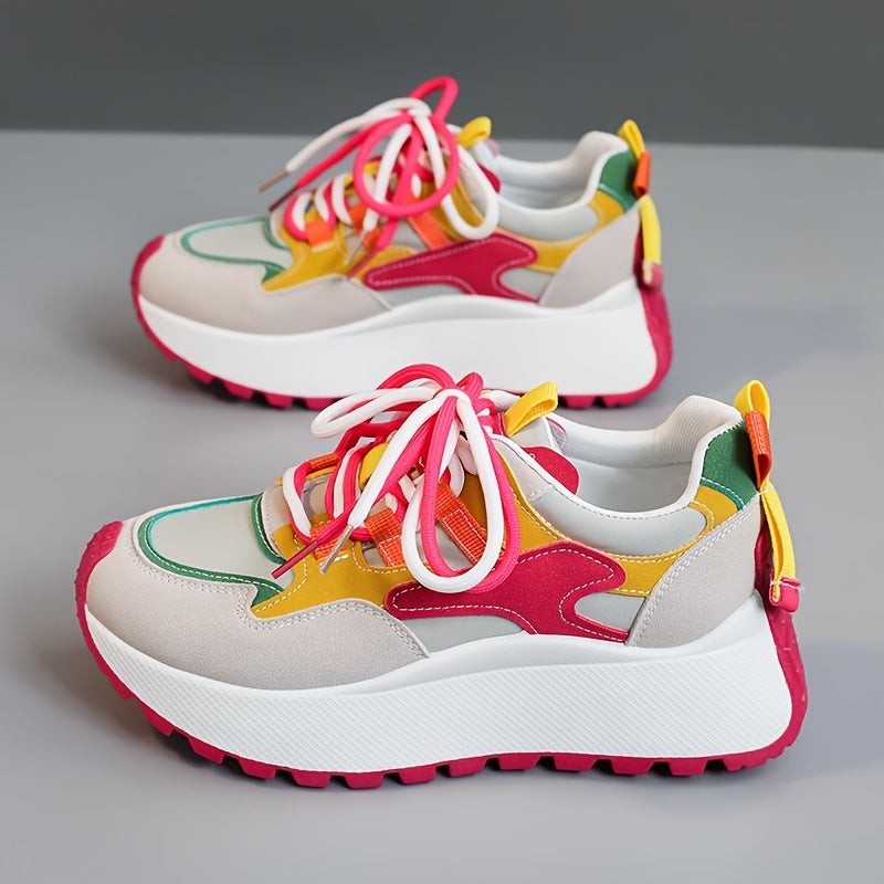Women's Athletic Shoes - Breathable Mesh Lace-Up for Outdoor & – view 8