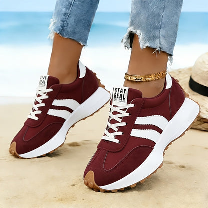 Women's Athletic Shoes – Lace-Up Platform for Outdoor & – view 5