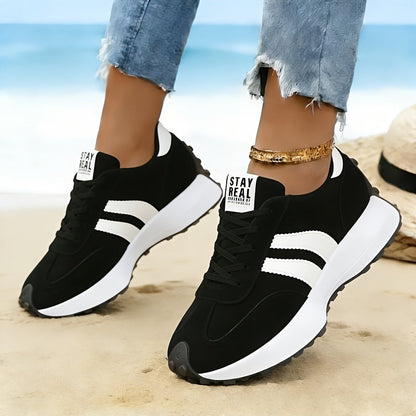 Women's Athletic Shoes – Lace-Up Platform for Outdoor & – view 9