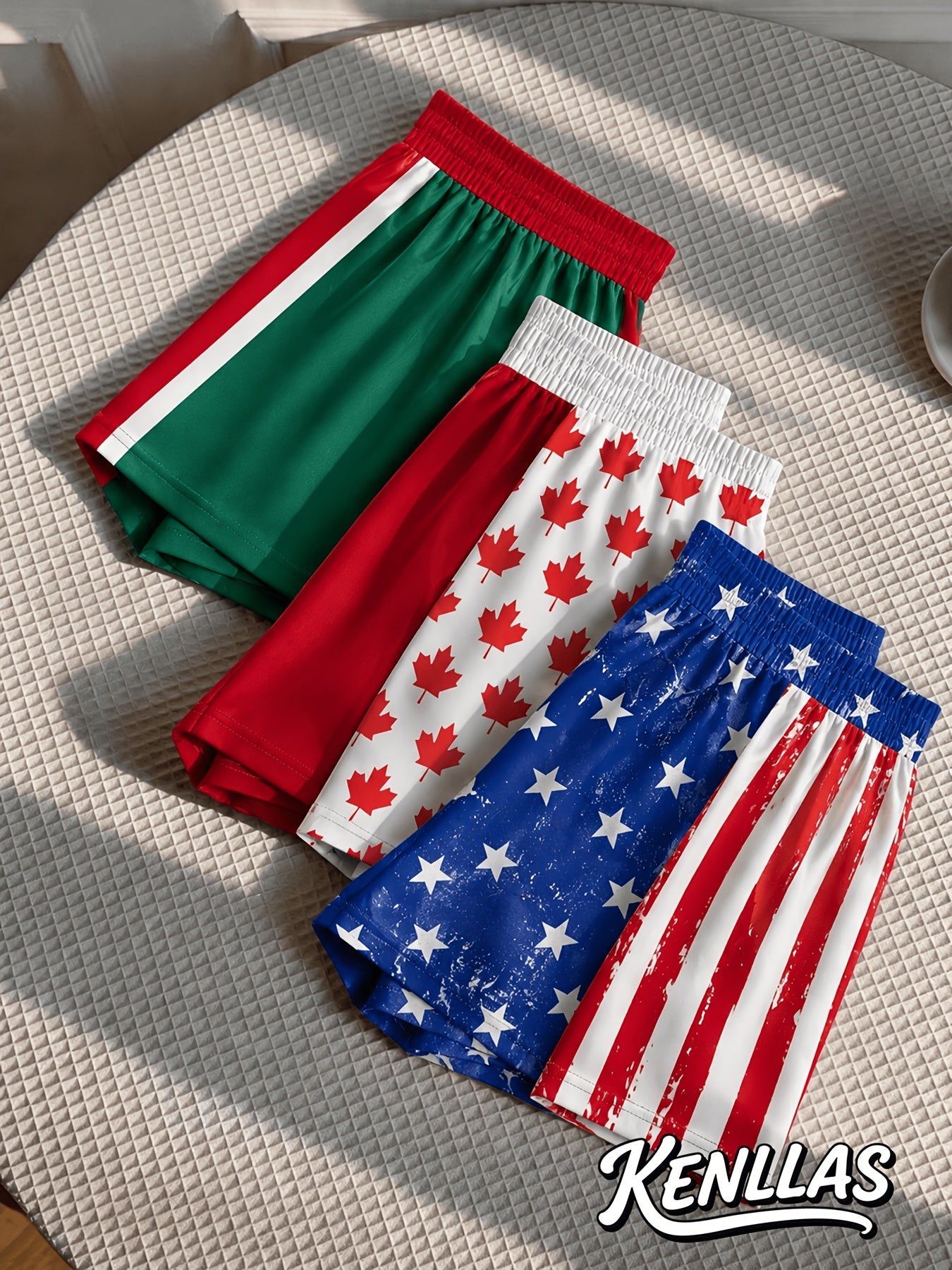 Women's Athletic Shorts - 3-Pack Clean Finish detail view