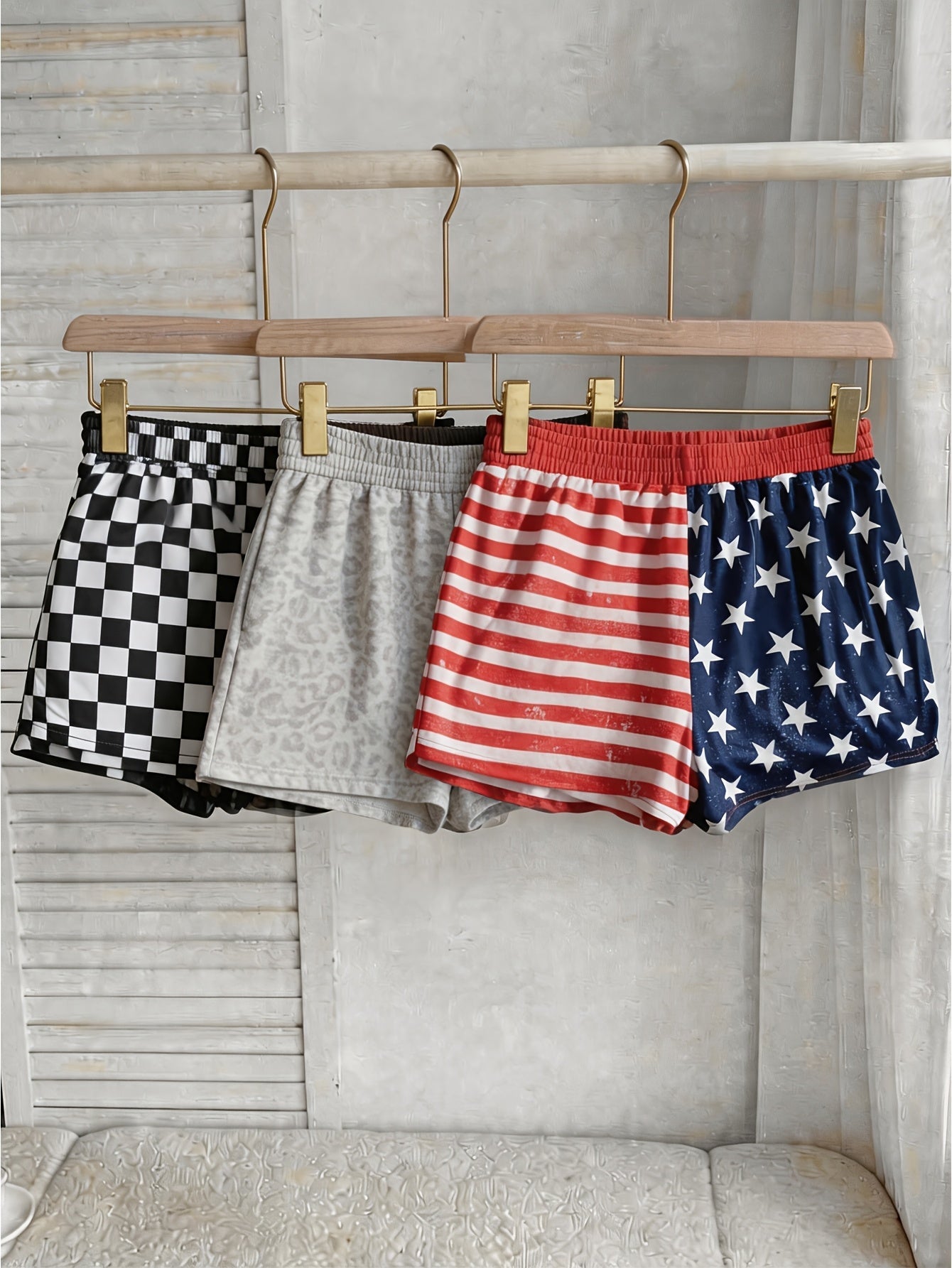 Women's Athletic Shorts - 3-Pack Clean Finish detail view