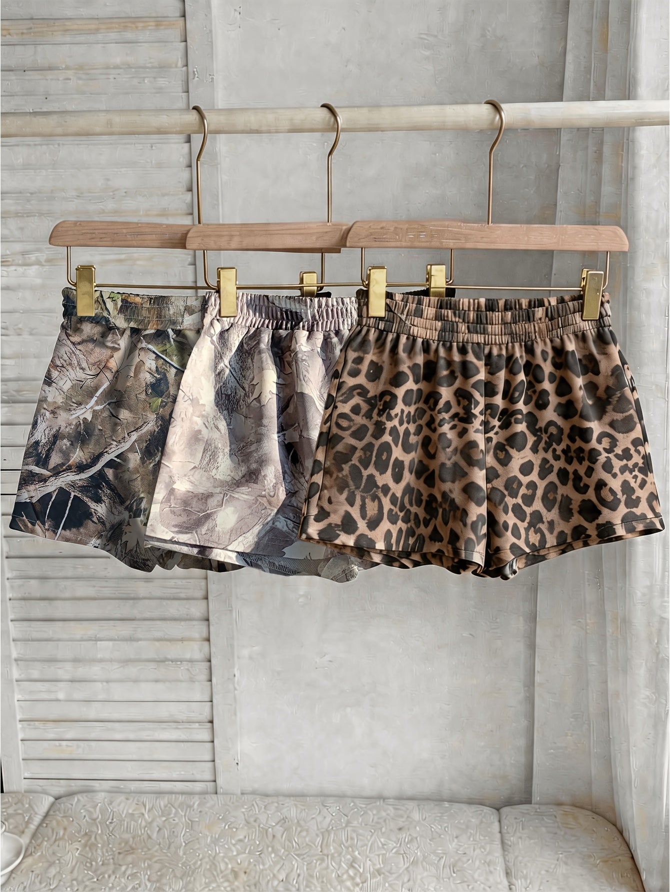 Women's Athletic Shorts - 3-Pack Clean Finish detail view