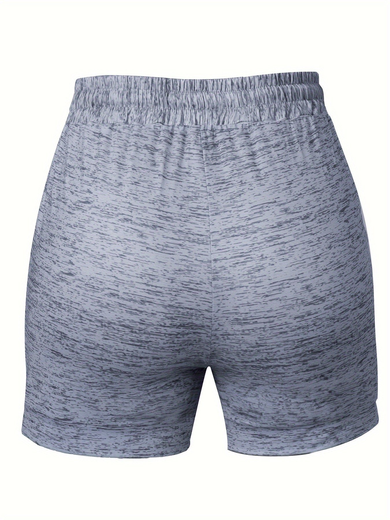 Women's Athletic Shorts - Drawstring Graphic Print detail view