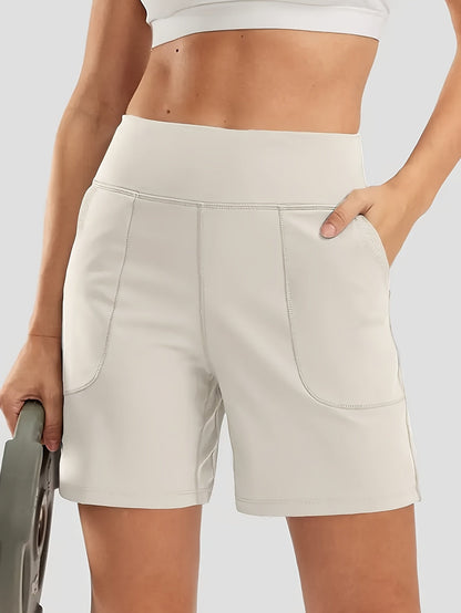 Women's Athletic Shorts - Quick Dry With Pockets Active – view 8