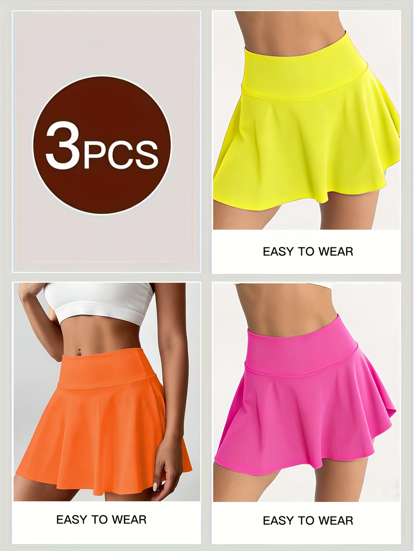 Women's Athletic Shorts - Quick Dry With Pockets Active Style detail view