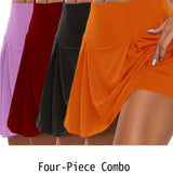 Black + Orange + Burgundy + Purple
