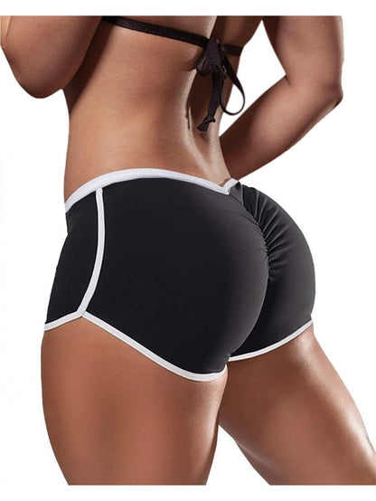 Women's Athletic Shorts - Seamless detail view