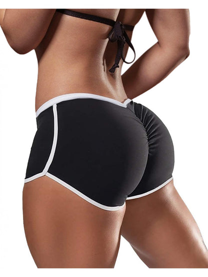 Women's Athletic Shorts - Seamless detail view