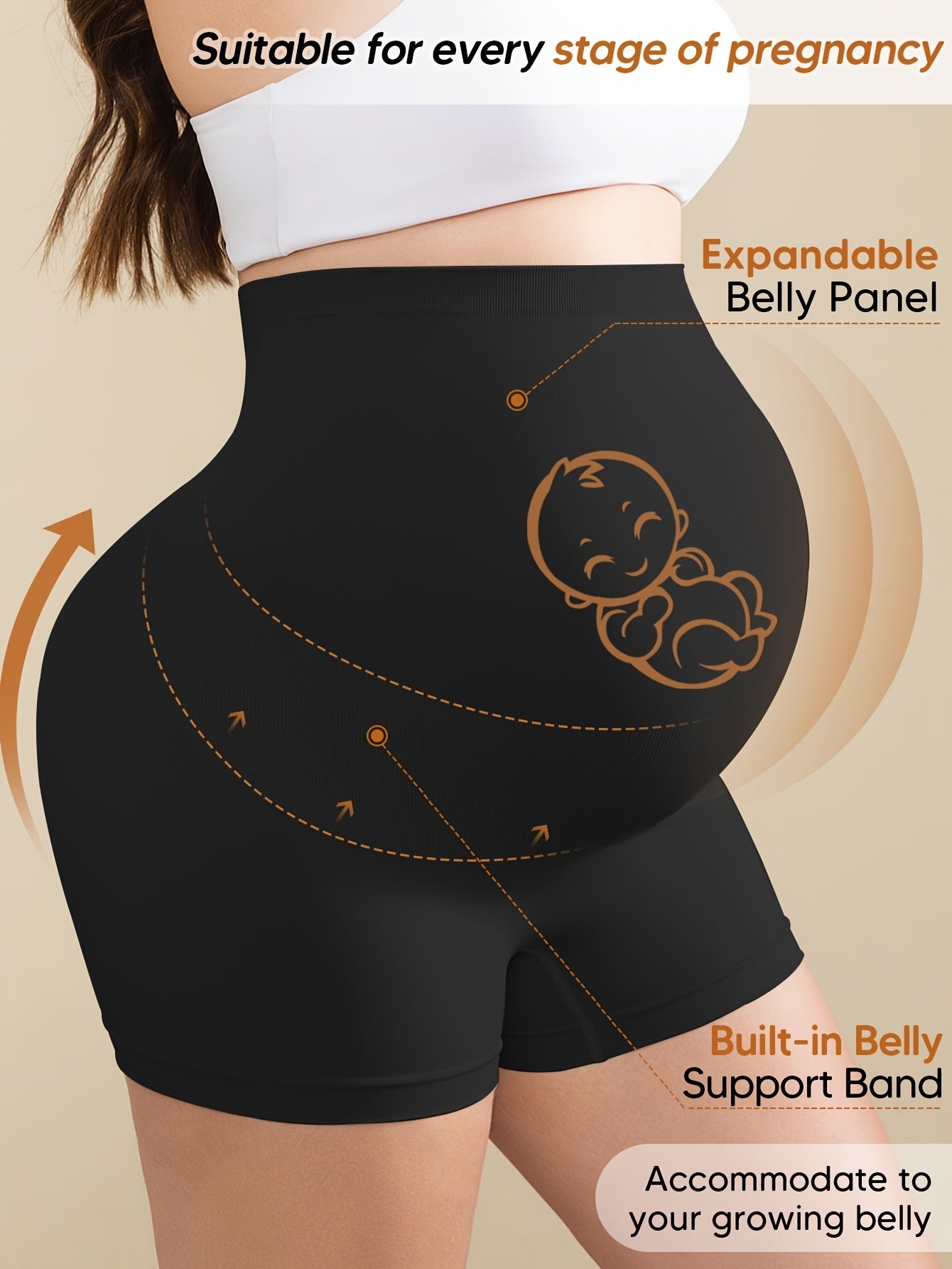 Women's Athletic Shorts - Stretch – Sizes M–XXL – main product image