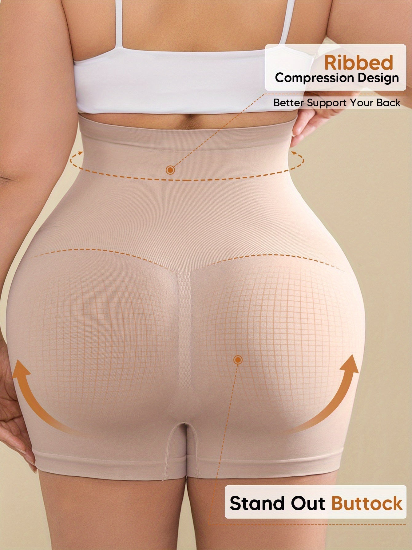 Women's Athletic Shorts - Stretch – Sizes M–XXL detail view