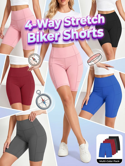 Women's Athletic Shorts - Stretch With Pockets – Sizes M–XXL – view 8