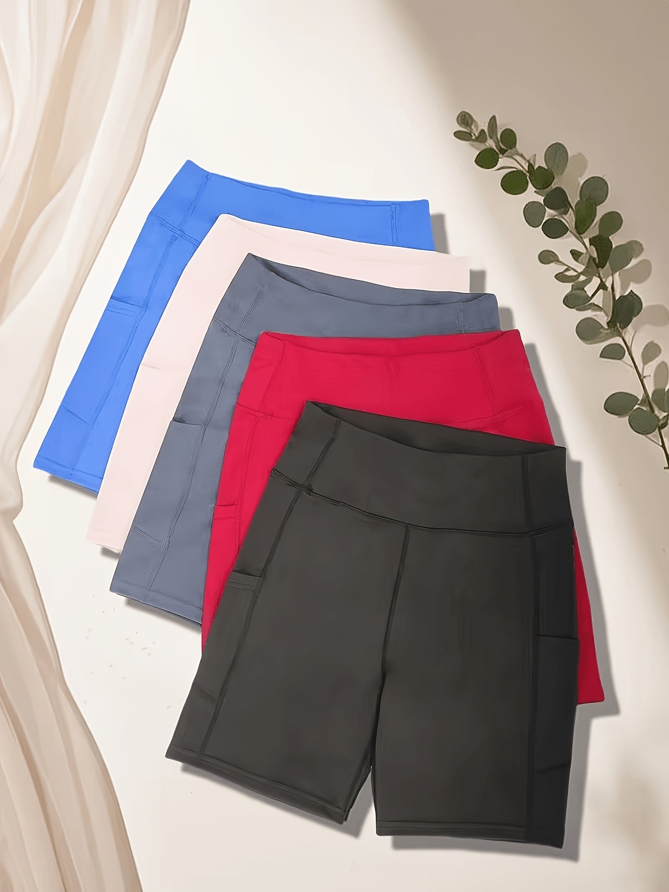Women's Athletic Shorts - Stretch With Pockets – Sizes M–XXL – view 15