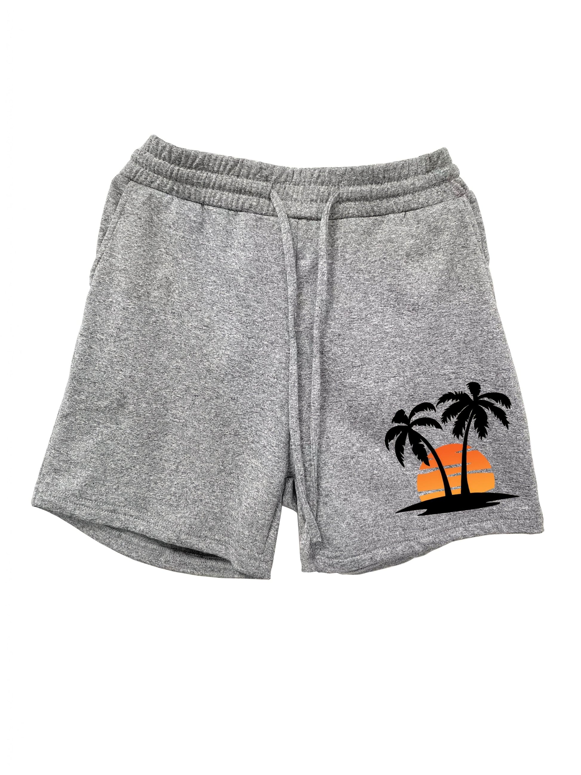 Women's Beach Shorts - Stretch With Pockets – Light Grey – view 3
