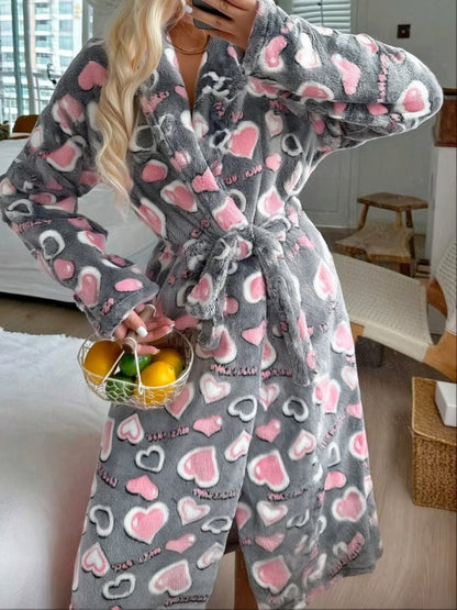 Women's Belted Robe - Belted Comfort – view 9