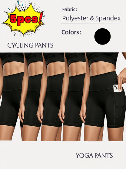 Women's Biker Shorts - 5-Pack Fitted – view 17