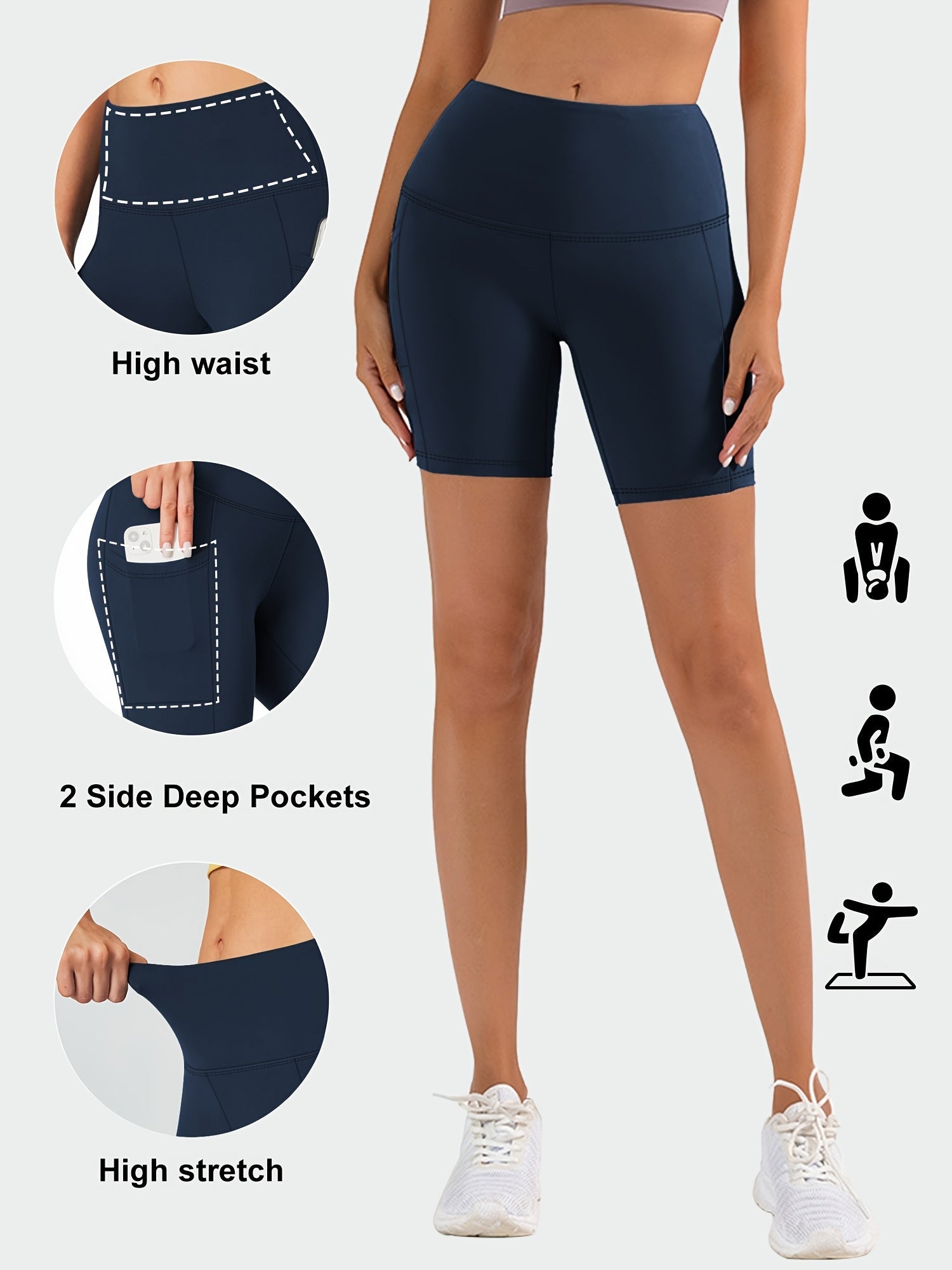Women's Biker Shorts - Clean Finish Regular Fit detail view