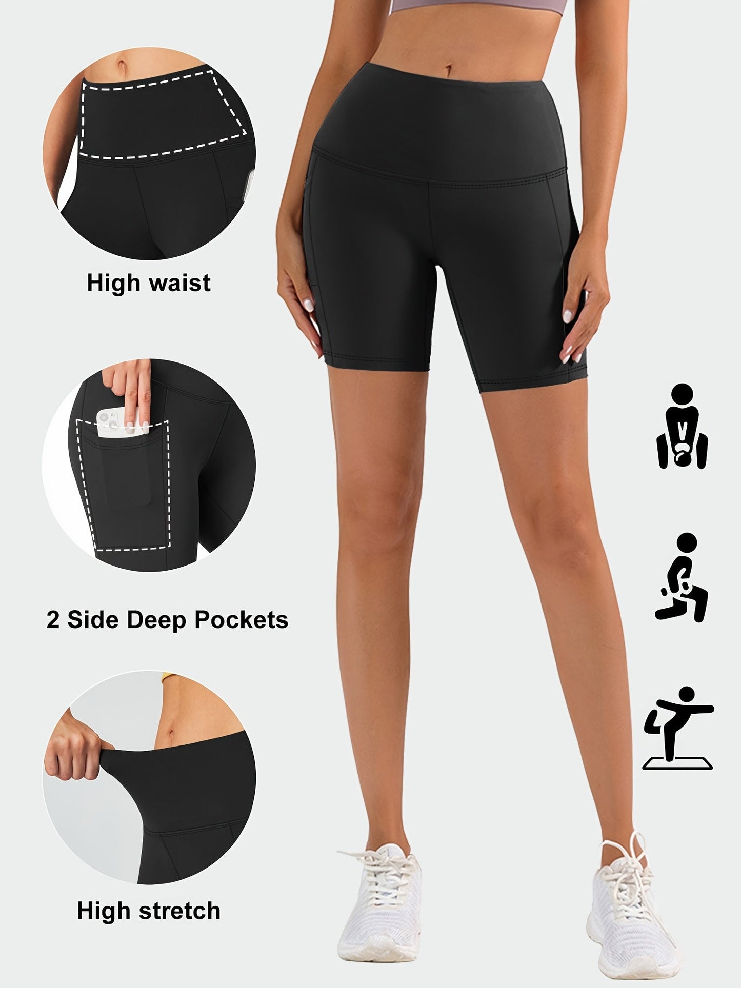 Women's Biker Shorts - Clean Finish Regular Fit detail view
