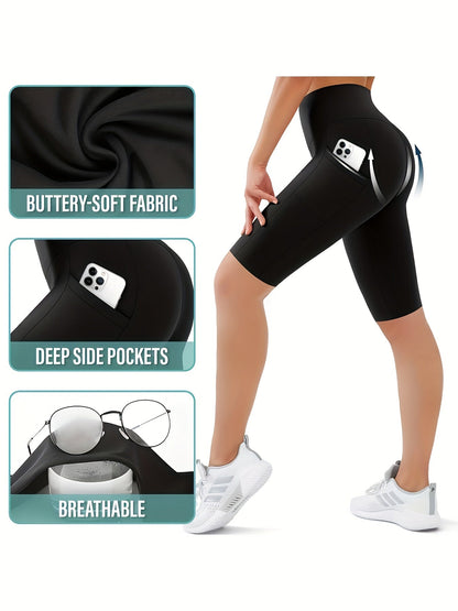 Women's Biker Shorts - Pockets Regular Fit – view 4