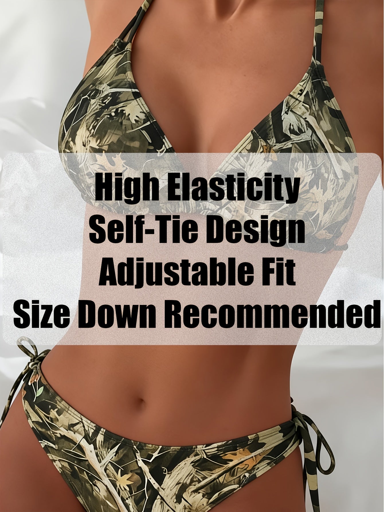 Women's Bikini Set - Floral Print – Sizes S–XL detail view