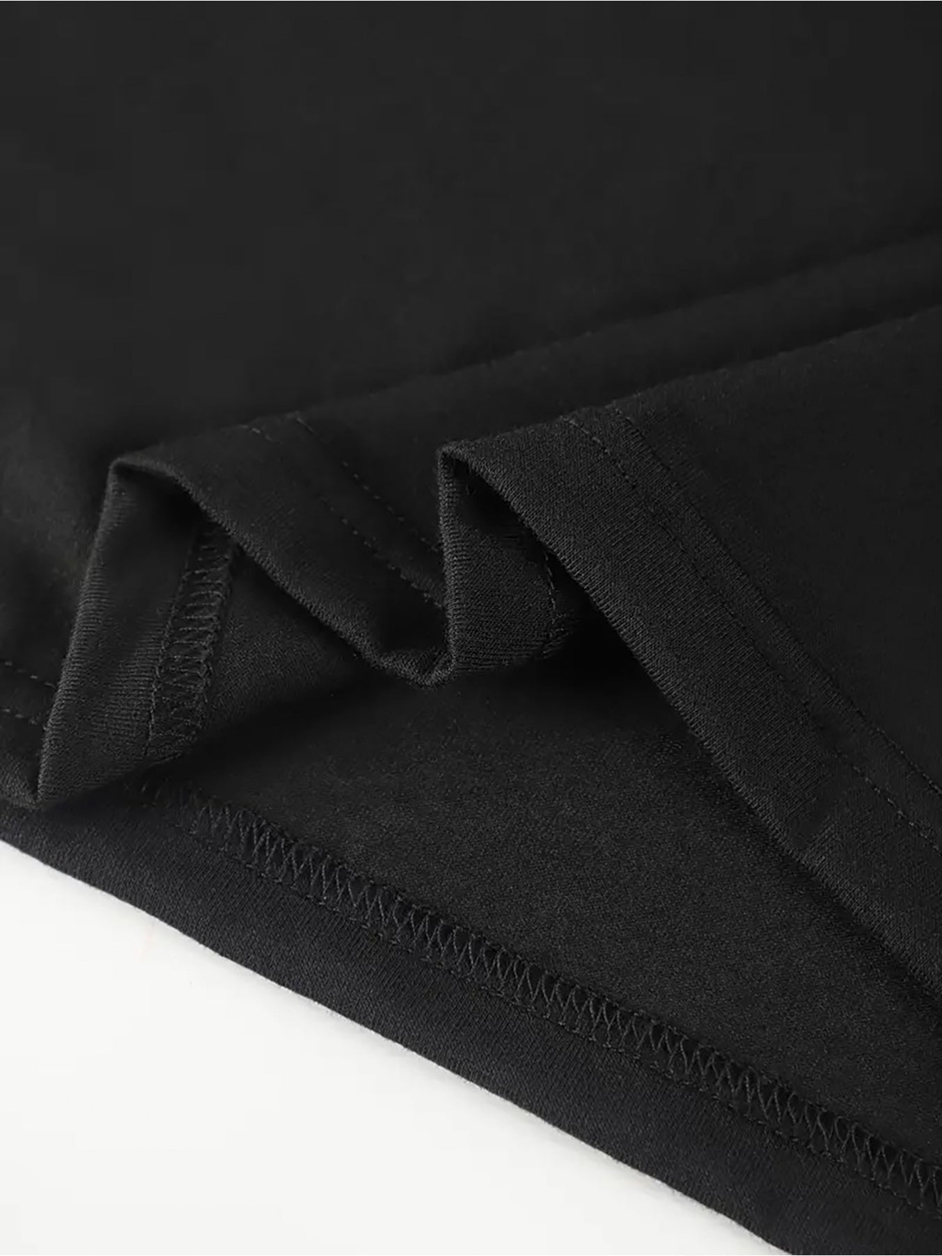 Women's Black Cross Strap Dress – Sleeveless Knee-Length Style detail view