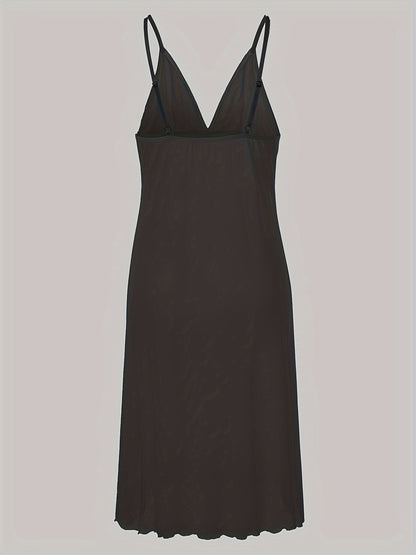 Women's Black Lace Cocktail Dress - Party Ready detail view
