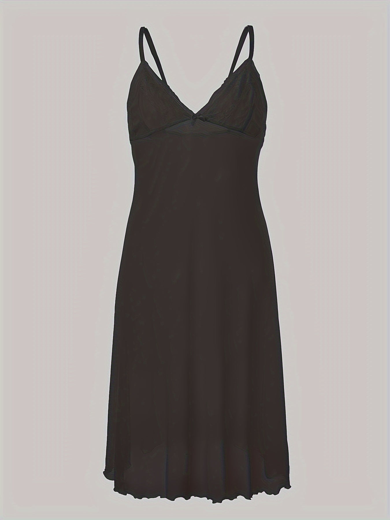 Women's Black Lace Cocktail Dress - Party Ready detail view