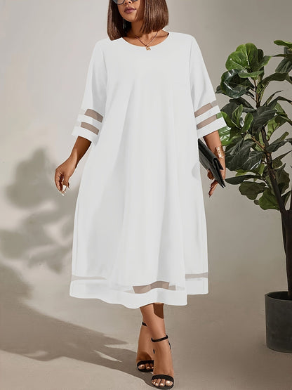 Women's Black Solid Casual Dress – view 10