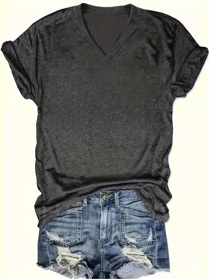 Women's Blouse - Solid Color – Orange – view 7