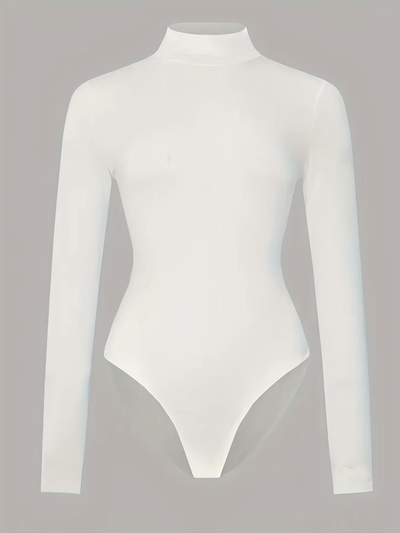 Women's Bodysuit - Long Sleeve Button-Front detail view